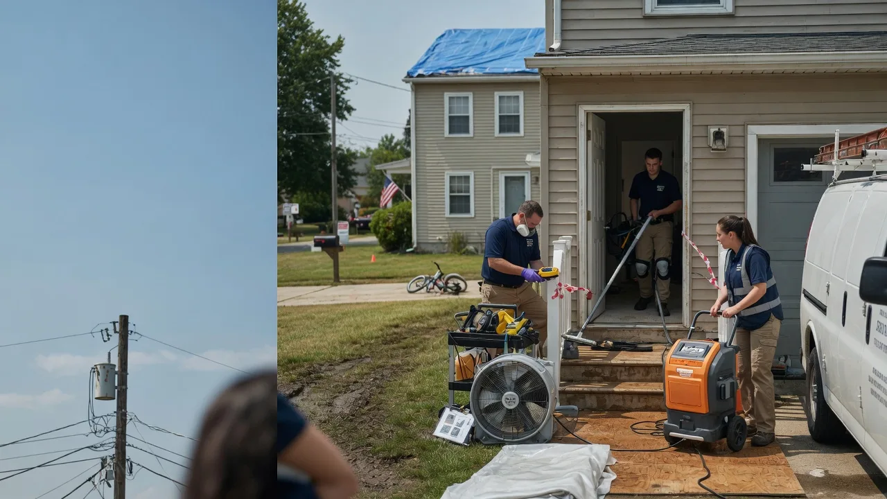 Water Damage Repair in Potwin, KS near me